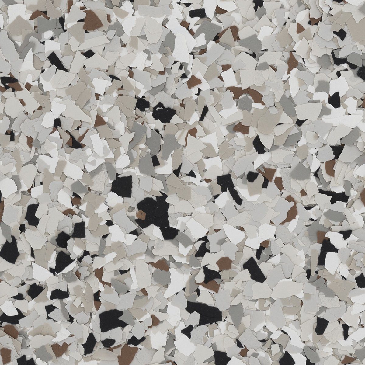 Coyote flake blend close-up showing warm tones